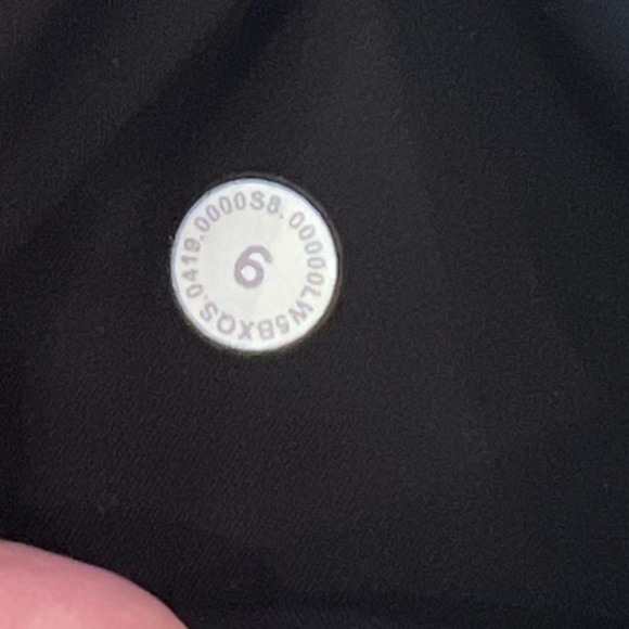 Lululemon Fast & Free 7/8 Tight II *Non-Reflective Nulux 25" Black Size 6 - Picture 6 of 9